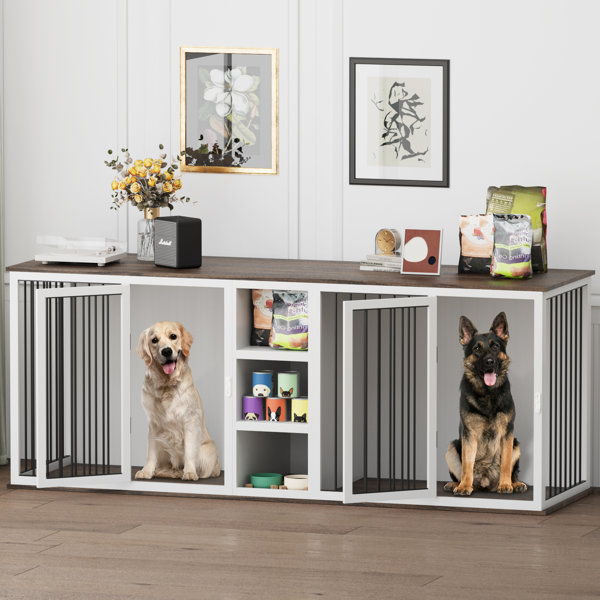 Adjustable dog hotsell crate divider